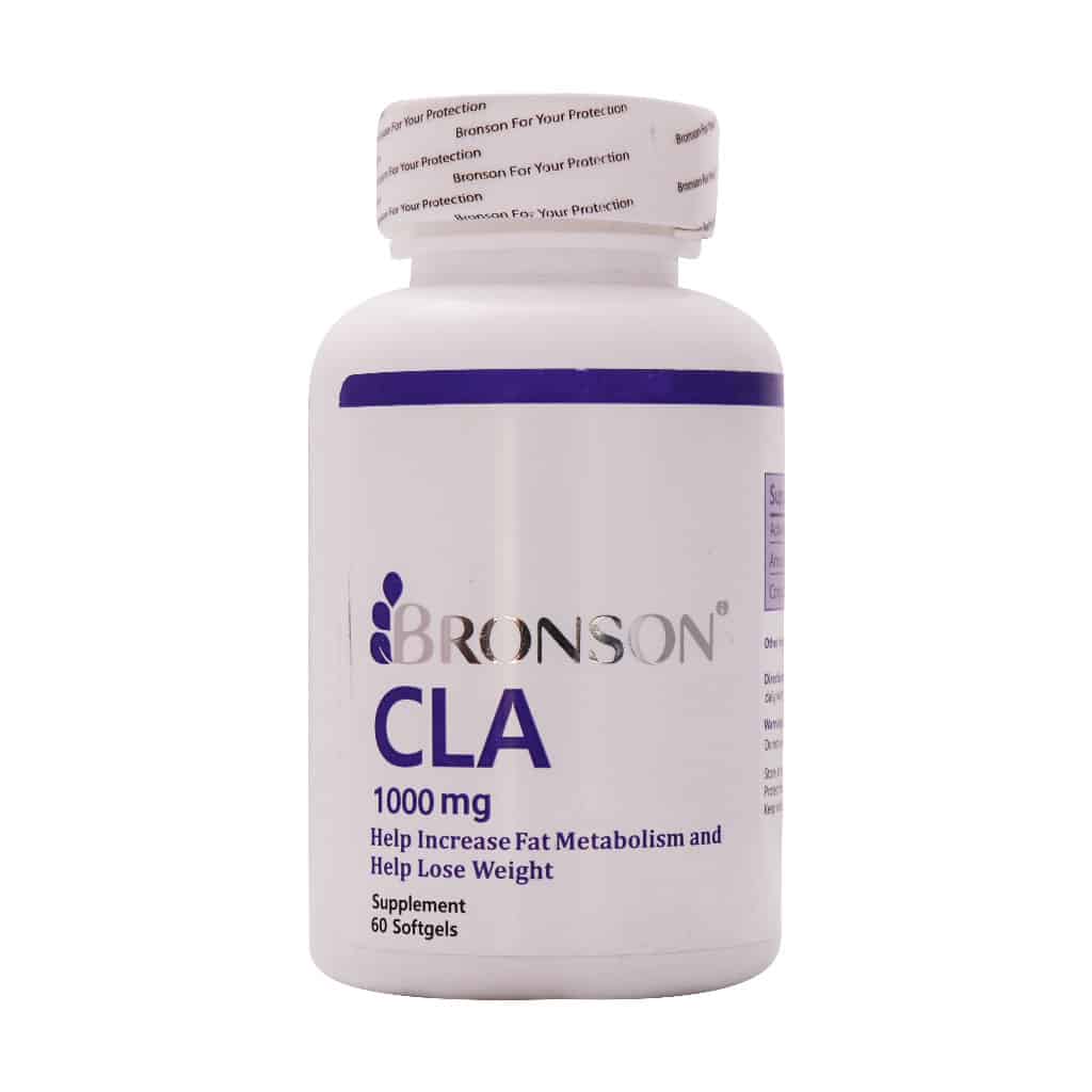 Bronson CLA 1000 mg 60 Softgels سافت ژل سی ال ای 1000 میلی گرم برونسون 60 عدد - Image 1