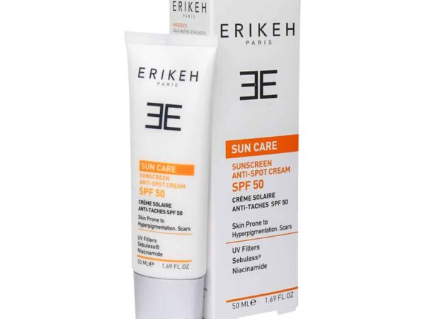 کرم ضد آفتاب پوست چرب بی رنگ spf 50 اریکه - 50 میلی لیتر