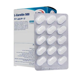 قرص ال کارنیتین 500 میلی گرم یوروویتال (60 عددی)