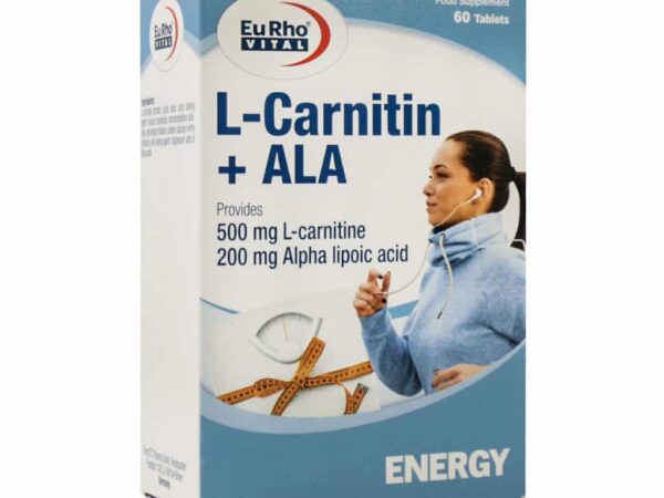 قرص ال کارنیتین و آ ال آ یوروویتال - 60 عدد