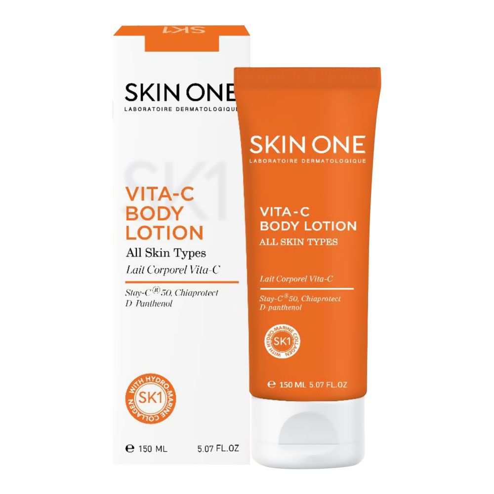 VITA C BODY LOTION SKIN ONE 150ML لوسیون بدن حاوی آنتی اکسیدان اسکین وان - 150 میلی لیتر - Image 1