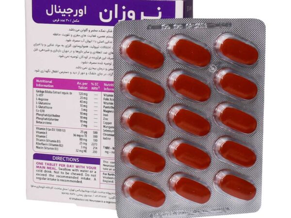 قرص نروزان ویتابیوتیکس اورجینال (30 عددی)