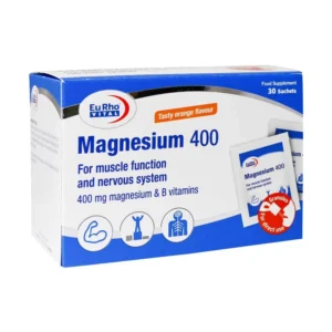 ساشه منیزیم 400 یوروویتال (30 عددی)