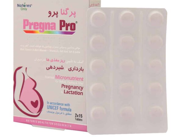 قرص پرگنا پرو نیچرز اونلی (30 عددی)