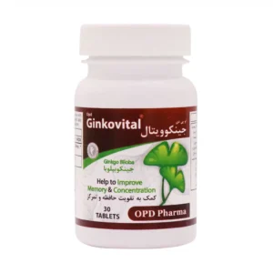 قرص جینکوویتال او پی دی فارما (30 عددی)