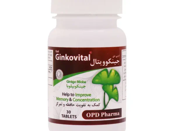 قرص جینکوویتال او پی دی فارما (30 عددی)