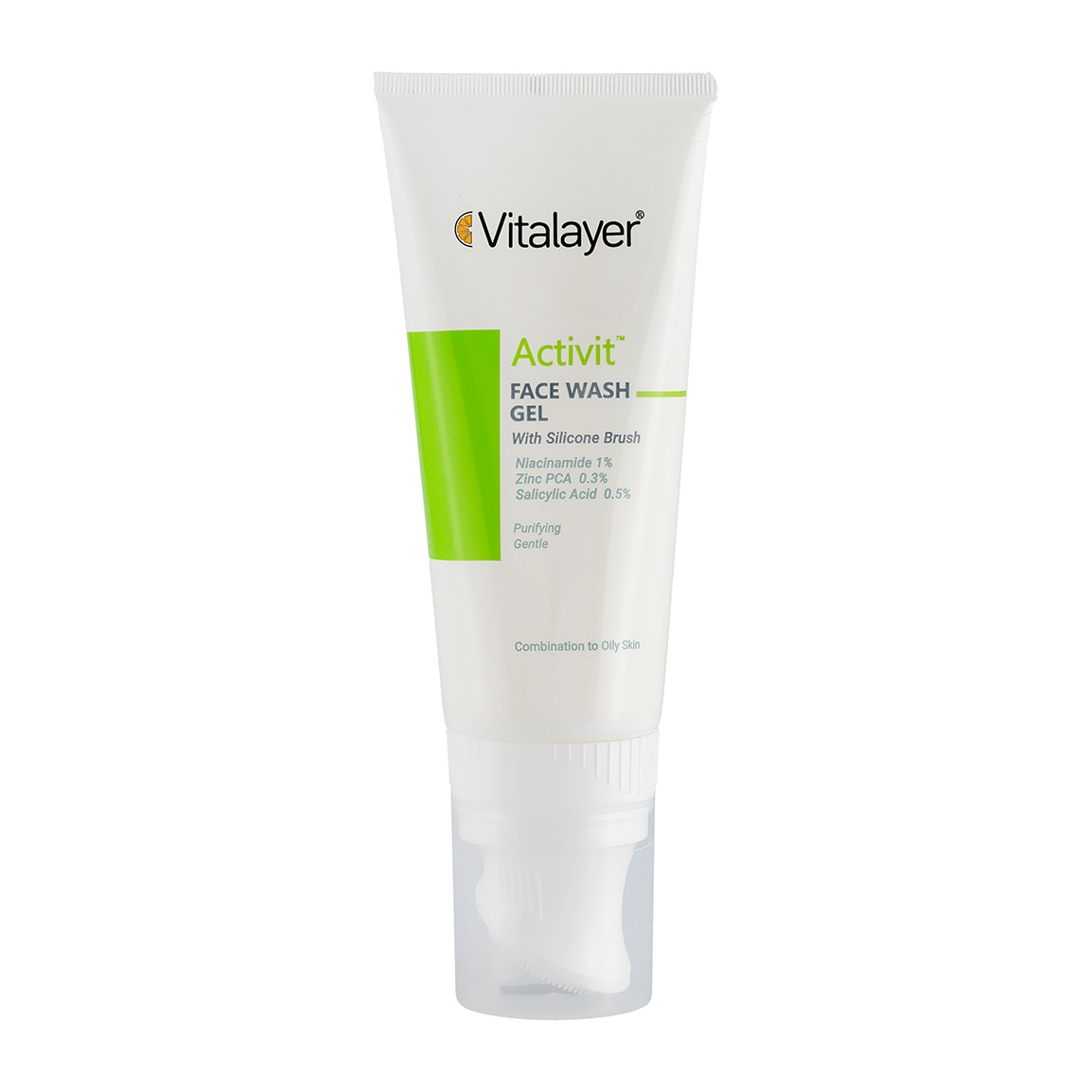 Vitalayer Activit Face Gel Wash For Oily Skins 200ml ژل شستشوی صورت اکتی ویت ویتالیر – 200 میلی لیتر - Image 1