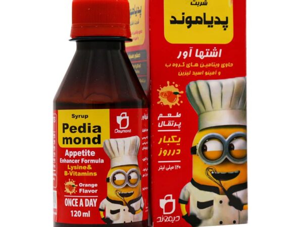 شربت اشتها آور پدیاموند دیموند - 120 میلی لیتر