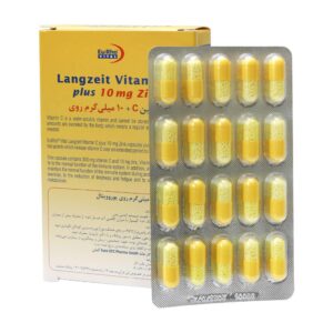 ویتامین C و زینک 10 میلی گرم یوروویتال (60 عدد)