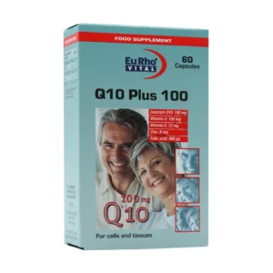 کپسول کیوتن پلاس ۱۰۰ یوروویتال (60 عددی)