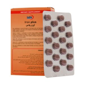 قرص آیزن پلاس یوروویتال (60 عددی)