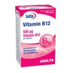 Euroh Vital Vitamin B12 500 micrograms 60 Tablets