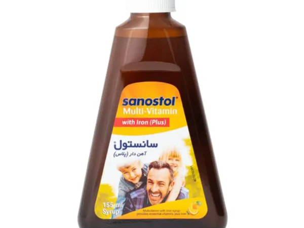 شربت مولتی آهن دار سانستول (155 میلی لیتر)