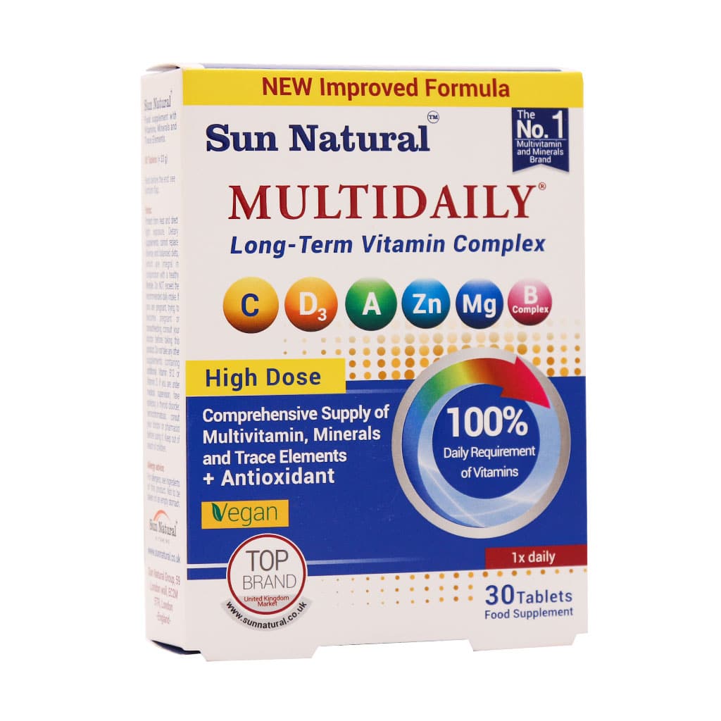 Sun-Natural-Multi-Daily-30-Tablets قرص مولتی دیلی سان نچرال - 30 عدد - Image 1