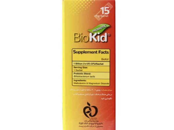 ساشه پروبیوتیک بایوکید تک ژن فارما (15 عدد)