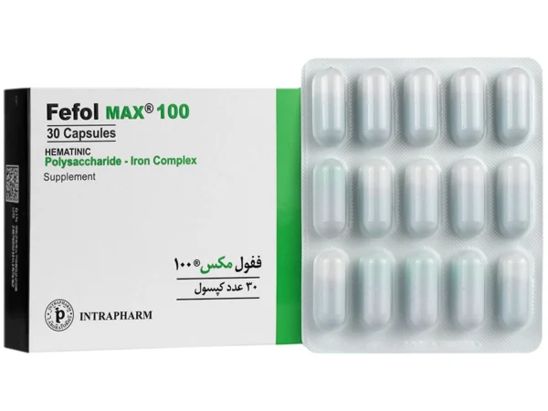 کپسول ففول مکس 100 اینترافارم (30 عدد)