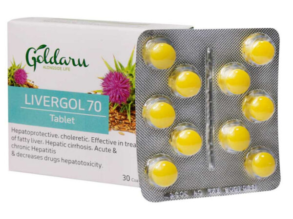 قرص لیورگل 70 گل دارو (30 عدد)