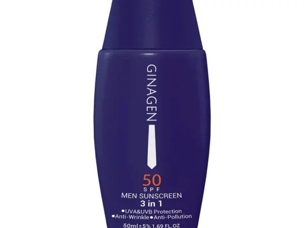کرم ضد آفتاب 3 در 1 آقایان SPF50 ژیناژن - 50 میلی لیتر
