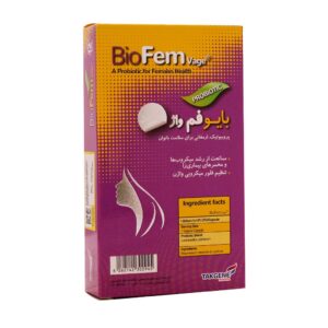 کپسول واژینال بایو فم واژ تک ژن فارما (12 عدد)