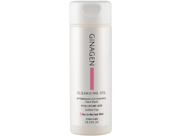 ژل شست و شوی صورت پوست خشک و نرمال ژیناژن - 200 میلی لیتر