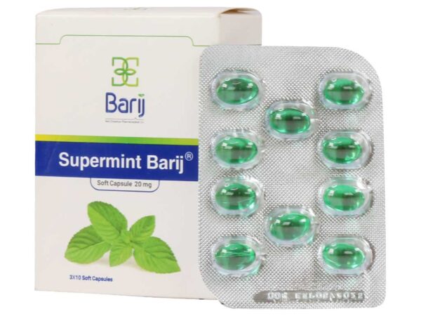 کپسول نرم سوپرمینت باریج اسانس (30 عدد)