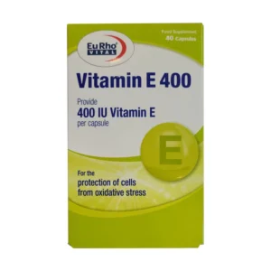 کپسول ویتامین ای E 400 یوروویتال (40 عدد)