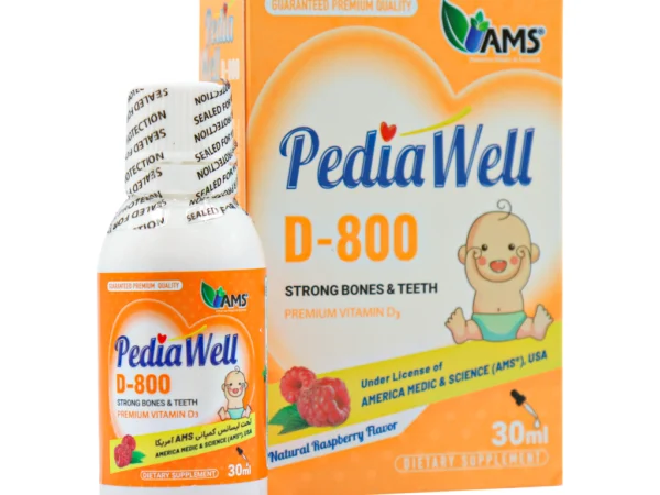 قطره خوراکی پدیاول د 800 واحد ای ام اس (30 میلی لیتر)