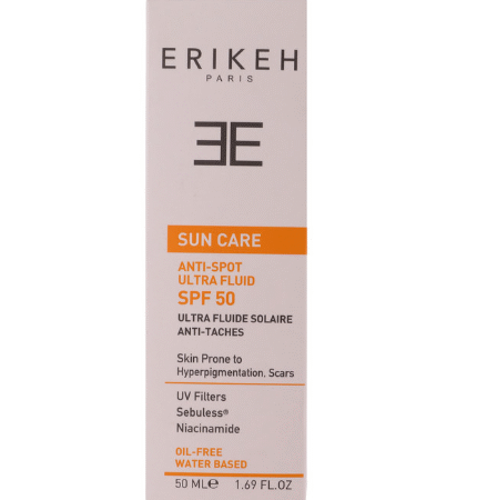 فلوئید ضد آفتاب و ضد جوش بی رنگ SPF50 اریکه - 50 میلی لیتر