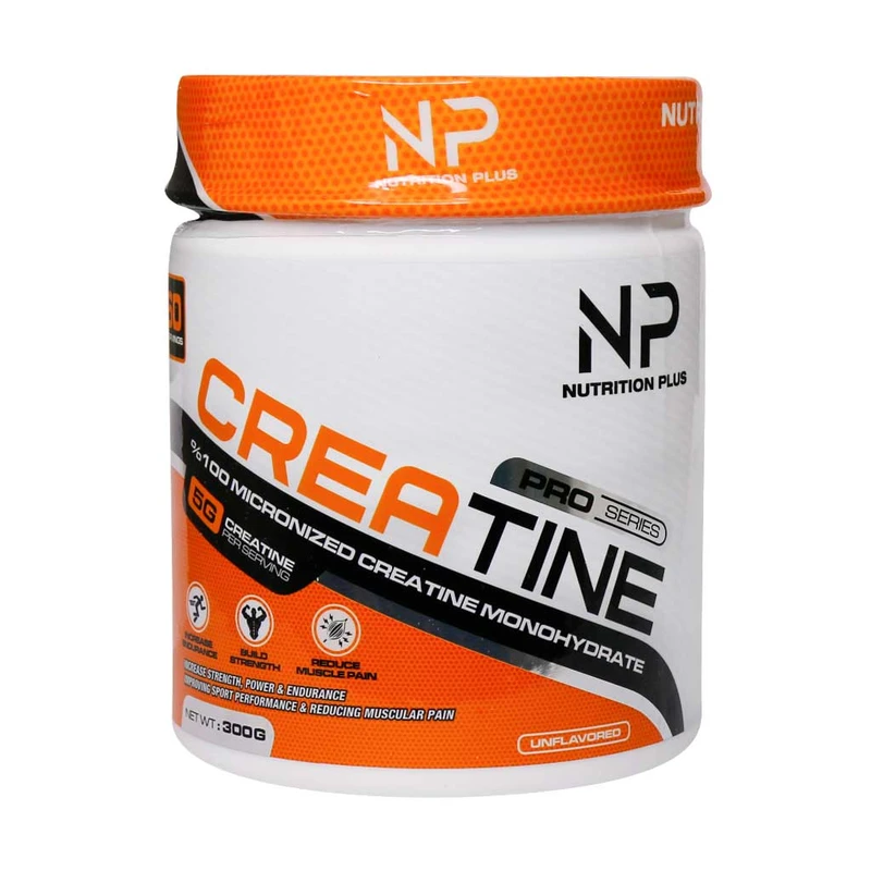 pnc-creatine-monohydrate-300-gr-powder پودر کراتین مونوهیدرات نوتریشن پلاس 300 گرم - Image 1