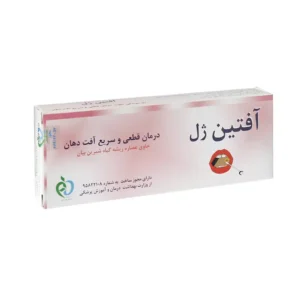 ژل دهانی آفتین ژل حاوی عصاره ریشه گیاه شیرین بیان (14 گرم)