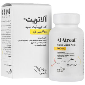 آلاتریت 300 میلی گرم آلفا لیپوئیک اسید تچرا دارو (60 عددی)