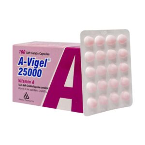 کپسول ژلاتینی آویژل 25000 واحد دانا (100 عدد)