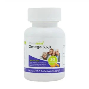 کپسول امگا 3 6 9 مونم اکسیر آفرین آریا (30 عددی)