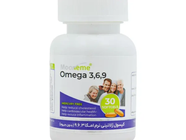 کپسول امگا 3 6 9 مونم اکسیر آفرین آریا (30 عددی)
