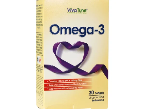 کپسول نرم ژلاتینی امگا 3 ویواتیون (30 عدد)