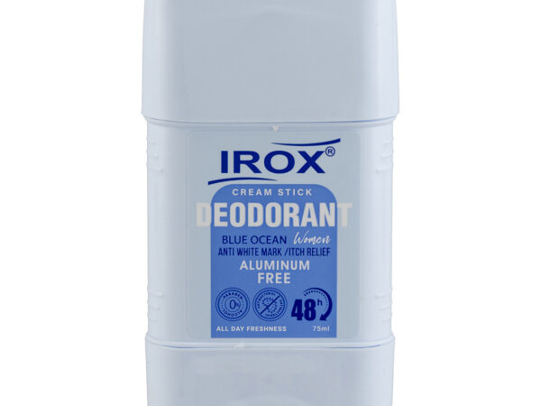 استیک کرمی خوشبو کننده بدن ایروکس مدل Blue Ocean - حجم 75 میلی لیتر