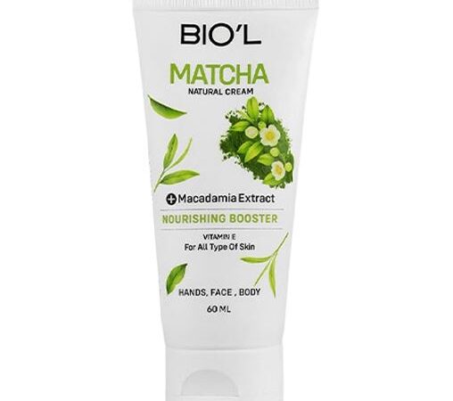 کرم مرطوب‌کننده حاوی عصاره ماچا و روغن ماکادمیا بیول | ۶۰ میلی‌لیتر