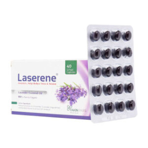 کپسول ژلاتینی لاسرین تکین پارس فارمد (40 عدد)