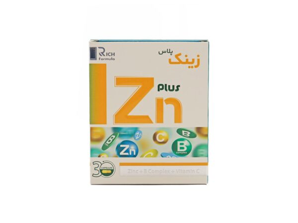 کپسول زینک پلاس ب کمپلکس ویتامین ث بهستان - 30 عددی