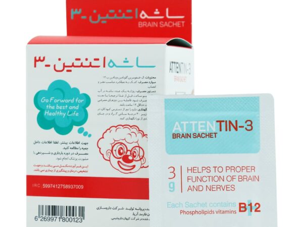 ساشه اتنتین 3 جهان فارمد آریا (24 عدد)