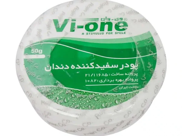 پودر سفید کننده دندان نعناع وی وان - ۵۰ گرم