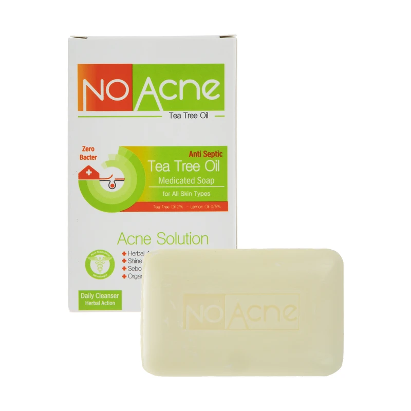 صابون تی تری ضد آکنه و ضد باکتری گیاهی نو آکنه | 100 گرمی - Image 1