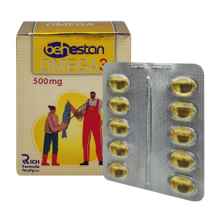 کپسول امگا 3 بهستان 500 میلی گرم (30 عدد)