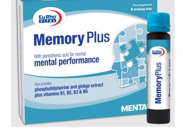 Eurho Vital Memory Plus 6 10ml Oral Vials
