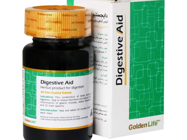 قرص دایجستیو اید گلدن لایف - 30 عددی