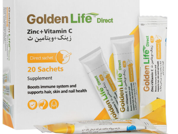 ساشه زینک و ویتامین ث گلدن لایف - 20 عددی