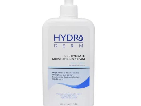 کرم پمپی مرطوب کننده دست و صورت مدل Aqua Mist هیدرودرم (500 میلی لیتر)
