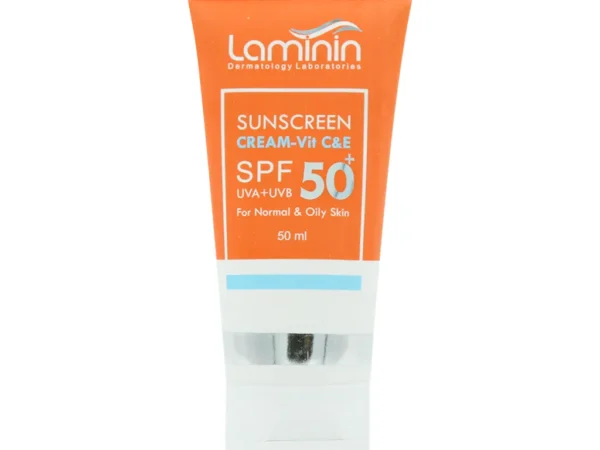 کرم ضد آفتاب SPF50 فاقد چربی لامینین مناسب پوست های چرب و معمولی (۵۰ میلی لیتر)