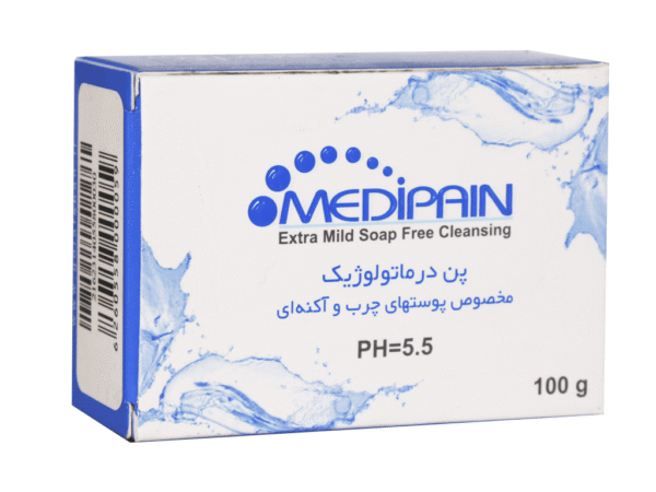 پن درماتوژیک مخصوص پوست چرب و آکنه ای مدیپن (100 گرم)