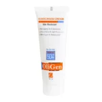 کرم ضدآفتاب رنگی پوست چرب الی ژن SPF50 حجم (50 میلی لیتر)